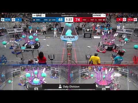 Qualification 85 - 2025 FIRST Championship - Daly Division